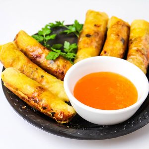 Handmade-Fried-Spring-Roll-with-Sweet-Chili-Sauce