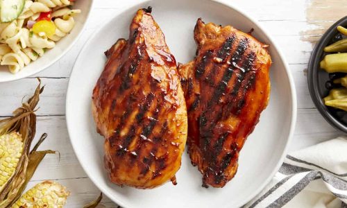 Grilled-BBQ-Chicken-Overhead