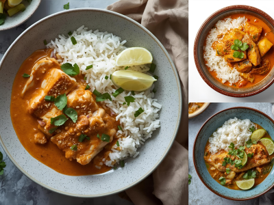 asian fish curry